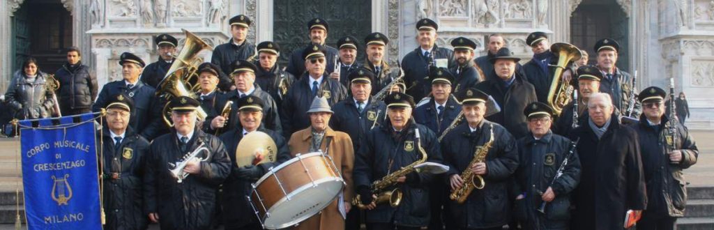 Corpo Musicale di Crescenzago, Piazza Duomo a Milano, 2011