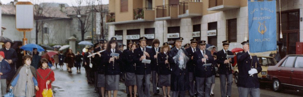 Corpo Musicale di Crescenzago, Santa Cecilia - Novembre 1986